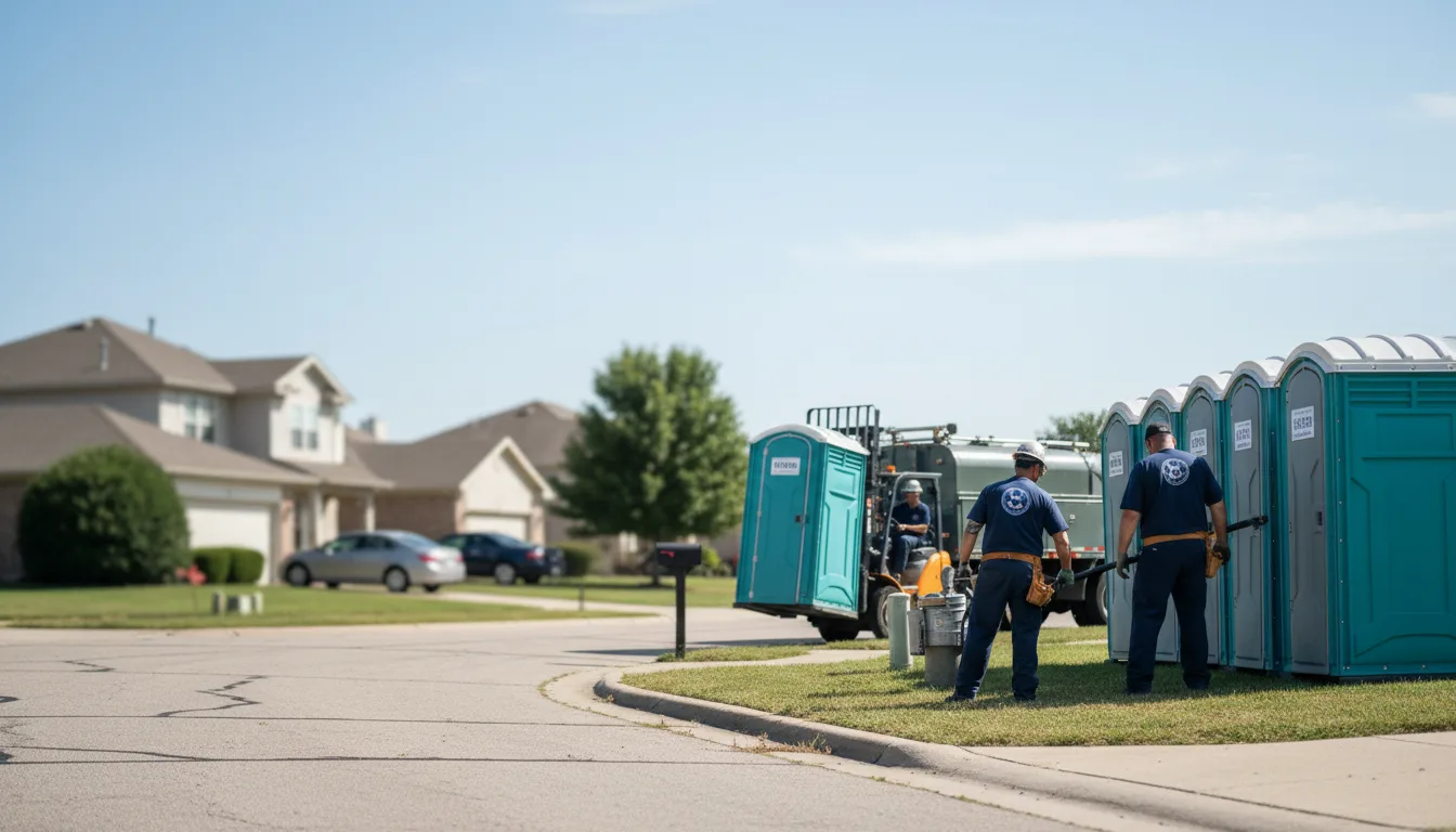Porta Potty Rental in Petersburg, MI near me